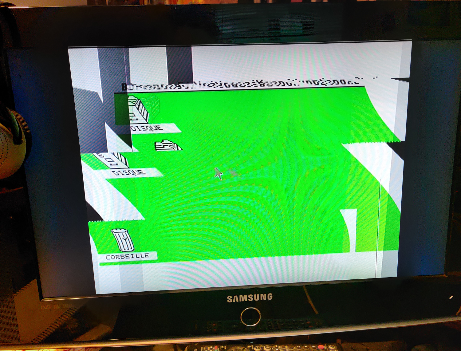 Atari ST picture on LCD screen with original C-Sync signal