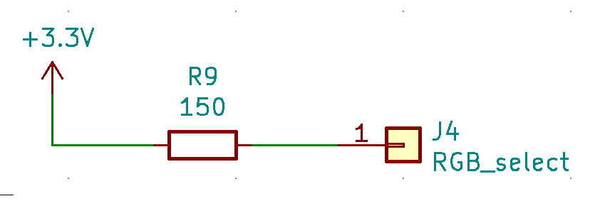 RGB selection signal schematic